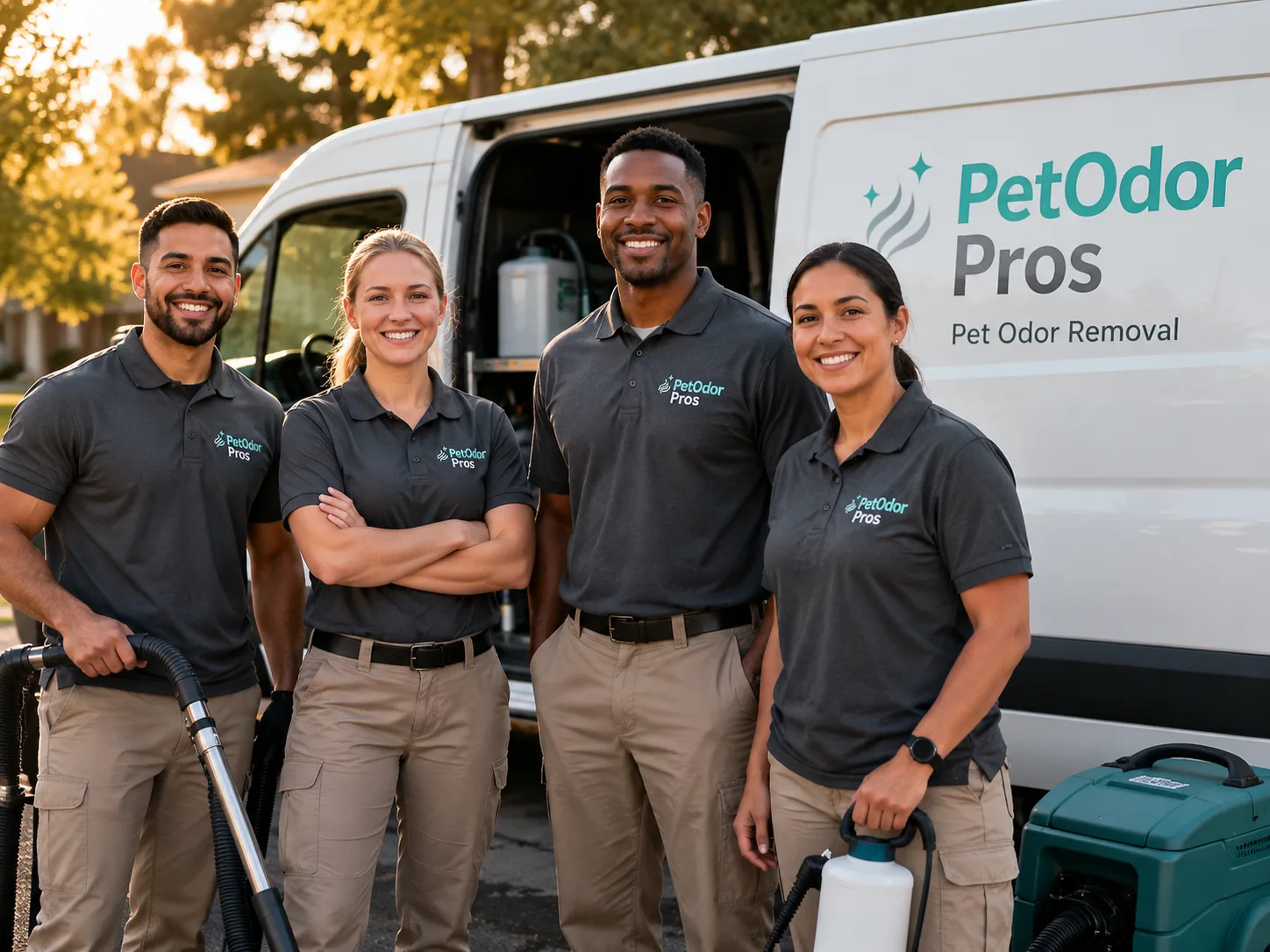 Pet Odor Removal team serving Houston, TX